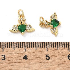 Латунные микро проложить кубического циркония подвески&nbsp;KK-A291-02G