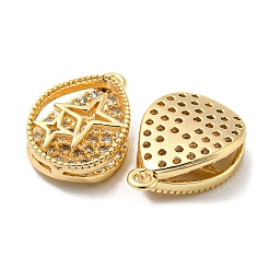 Латунные микро проложить кубического циркония подвески&nbsp;KK-H460-06G