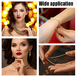 300 шт. латунные распорные бусины для покрытия стойки&nbsp;KK-DR0001-27G-04