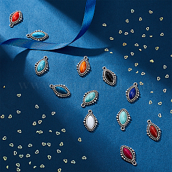 30шт 15 цвета подвески из цинкового сплава&nbsp;FIND-PH0005-65