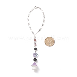 Ручная работа лэмпворк подвеска от сглаза&nbsp;HJEW-JM00710