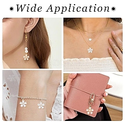 6шт 2 стиля прозрачные стеклянные подвески&nbsp;GLAA-YW0005-29