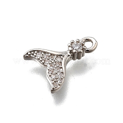 Латунные микро проложить кубического циркония подвески&nbsp;KK-D312-12P