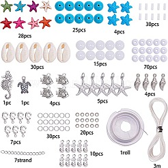 Изготовление летнего пляжного браслета своими руками&nbsp;DIY-SC0002-66