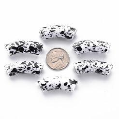 Непрозрачные акриловые бусины&nbsp;MACR-S372-001F-B04