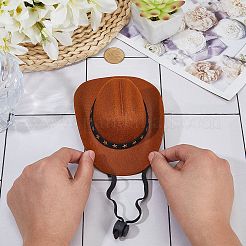 Фетровая шляпа ковбоя&nbsp;AJEW-WH20070-131C