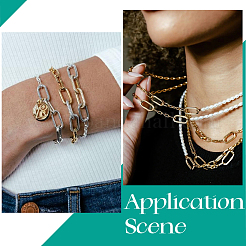 10 шт. 2-х цветные латунные кольца для пружинных затворов&nbsp;KK-BBC0018-26B