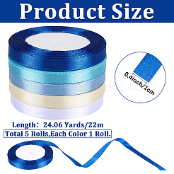 5 рулон 5-х цветной полиэфирной ленты&nbsp;OCOR-CP0001-26A