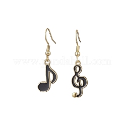 Болтающийся серьги сплава эмали&nbsp;EJEW-JE06487