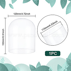 Стеклянные крышки купола cloche&nbsp;AJEW-WH0696-225A-02