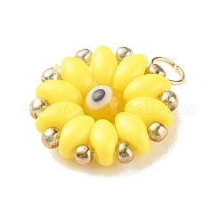 Подвески из стекла и лэмпворка&nbsp;PALLOY-JF01368