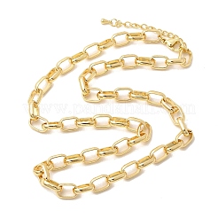 Ожерелья-цепочки из латуни для женщин&nbsp;NJEW-B157-10G