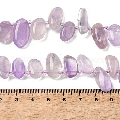 Природный аметист нитей бисера&nbsp;G-P604-A08-01