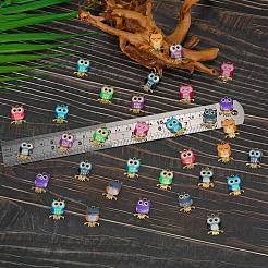 36шт 12 цвета сплава эмалевые подвески&nbsp;FIND-SZ0003-34