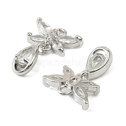 Латунные микро проложить кубического циркония подвески&nbsp;LS-KK-C107-18A-P