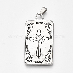 Тибетский сплав стиля большие кулоны&nbsp;PALLOY-S178-13