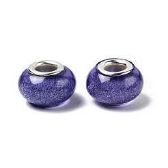 Бусины из смолы европейского стиля с большим отверстием &nbsp;OPDL-R118-13B