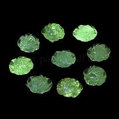 УФ-покрытие светящиеся радужные переливающиеся акриловые бусины&nbsp;LACR-R001-15A