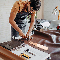 Доска для заточки кожи из бука&nbsp;AJEW-WH20006-374