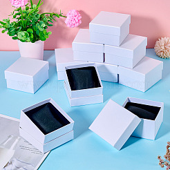 Прямоугольные бумажные подарочные коробки для ювелирных изделий&nbsp;CON-TAC0010-91B