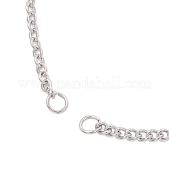 Изготовление браслетов из витой цепи и троса из нержавеющей стали 304&nbsp;AJEW-JB01478