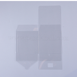 Складные прозрачные коробки из ПВХ&nbsp;LS-CON-WH0068-94C