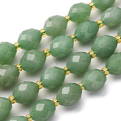 Бусины из натурального белого нефрита&nbsp;G-D305-B01-01P