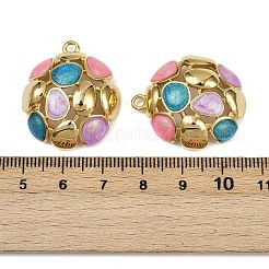 Подвески из нержавеющей стали 304 с эмалью&nbsp;STAS-L290-17G