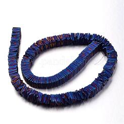 Гальванизировать немагнитных синтетический гематит нитей бисера&nbsp;G-F300-20B-F05