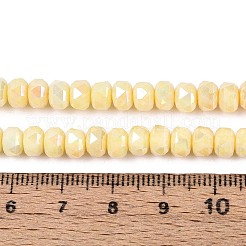 Антикоррозийные гальванические стеклянные бусины&nbsp;GLAA-T025-6mm-11G