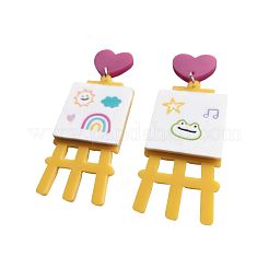 Акриловые болтающиеся серьги стержня&nbsp;FS-WG3A42F-01