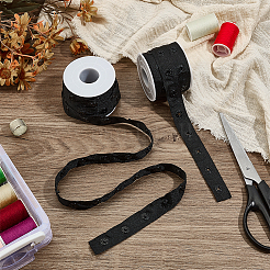 5 ярд полиэстеровой ленты для пришивания кнопок&nbsp;DIY-OC0014-49B