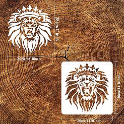 Пластиковые многоразовые шаблоны трафаретов для рисования&nbsp;DIY-WH0172-885