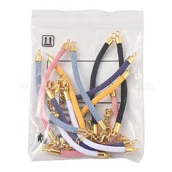 6 шт. 6 цвета нейлоновых шнуров для изготовления браслетов&nbsp;AJEW-FS0001-38