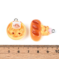 Подвески из непрозрачной смолы&nbsp;RESI-N050-04P-01