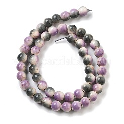 Нити из синтетических бирюзовых бусин&nbsp;G-E594-24K