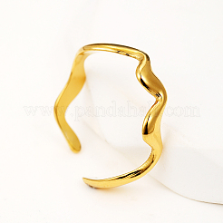 Кольцо-манжета с классической волнообразной застежкой из нержавеющей стали 201 для ежедневных поездок на работу&nbsp;TP1736