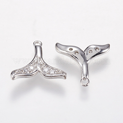 Латунные микро проложить кубического циркония подвески&nbsp;KK-I613-03