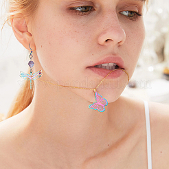 40 шт. 4 стиля ионного покрытия (IP) 201 филигранные подвески из нержавеющей стали&nbsp;STAS-HY0001-34