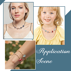 60шт фарфоровые бусины ручной работы&nbsp;PORC-ME0001-03