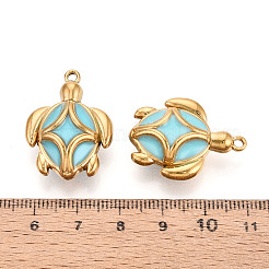 Подвески из нержавеющей стали 304 с эмалью&nbsp;STAS-N124-06G