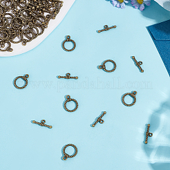 150 шт. застежки из сплава в тибетском стиле&nbsp;FIND-GO0002-99AB