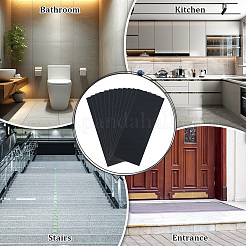 12 шт. наклеек для нескользящей подошвы из синтетической резины&nbsp;FIND-BC0019-39