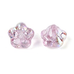 Стеклянные бусины с гальваническим покрытием &nbsp;EGLA-T021-22D