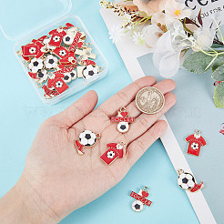 Подвески из сплава эмали 30шт 3 стиля&nbsp;ENAM-SC0002-93