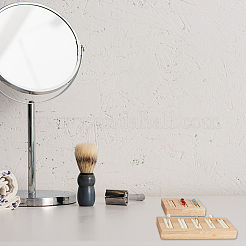 2 шт. 2 стиля прямоугольные подставки для колец из бамбука с 5 ячейками и деревянные подставки для колец с 3 ячейками&nbsp;RDIS-HY0001-02B