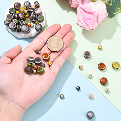 70шт 8 стиля фарфоровые бусины ручной работы&nbsp;PORC-YW0001-50