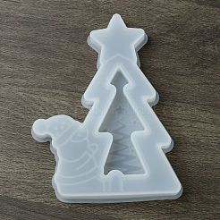 Рождественская тема своими руками силиконовые Молды для свечей SIMO-G005-01C