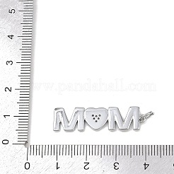 Латунные микро проложить кубического циркония подвески&nbsp;KK-P339-10P