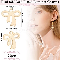 20 шт. Латунные подвески&nbsp;KK-BBC0015-22